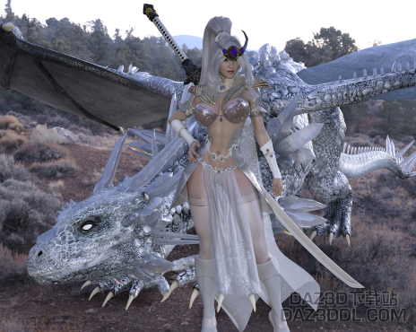 中古战锤震旦传奇领主飙龙-----妙影_DAZ3D下载站