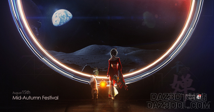 人人都爱老布丁_DAZ3D下载站