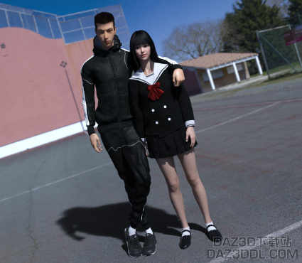 情侣_DAZ3D下载站