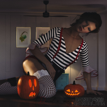 萬聖節習作_DAZ3D下载站
