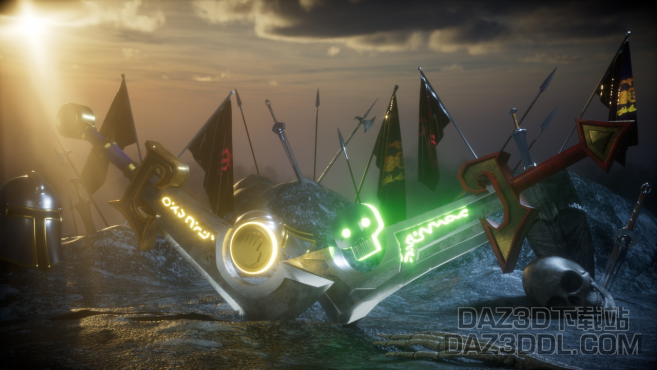 为了联盟！巫妖王必须得死！_DAZ3D下载站
