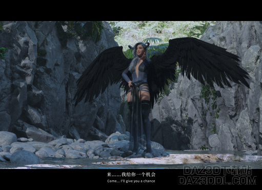山谷中的魔女_DAZ3D下载站