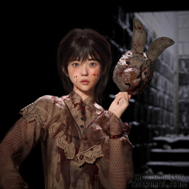 #黑暗童话#系列  兔子杀手_DAZ3D下载站