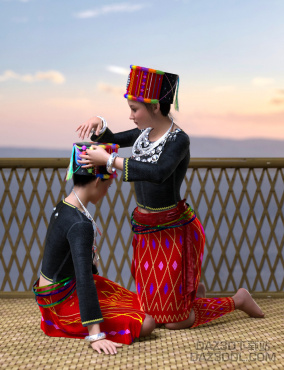 纵歌节早晨_DAZ3D下载站