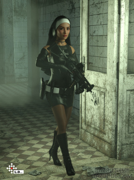 猎魔修女_DAZ3D下载站