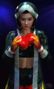 拳击手_DAZ3D下载站