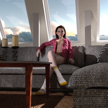 近黄昏  还是近日出_DAZ3D下载站