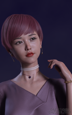 人物特写练习_DAZ3D下载站