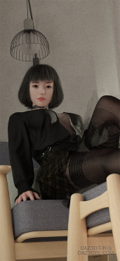 午后休息~！_DAZ3D下载站