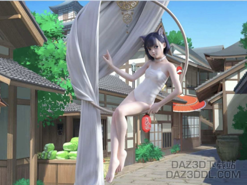 给大家跳个钢圈舞_DAZ3D下载站