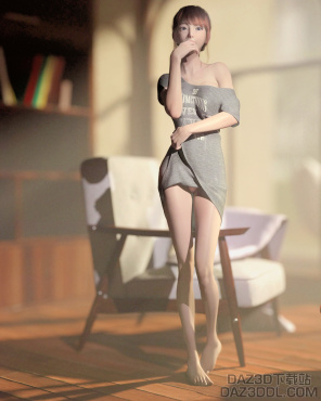 专注撩衣服_DAZ3D下载站