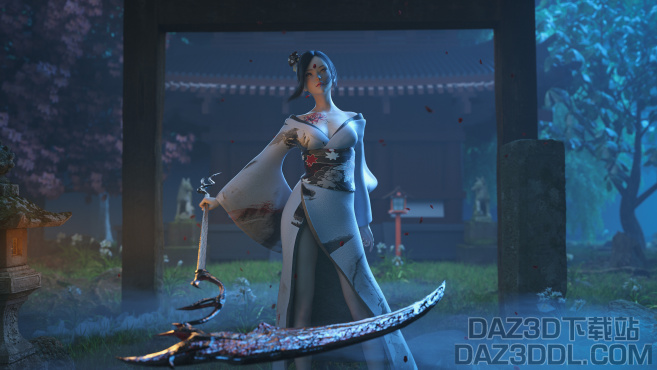 新人尝试作品_DAZ3D下载站