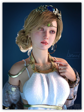 忧郁的王后_DAZ3D下载站