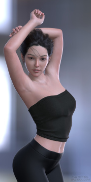 几个角色的混合_DAZ3D下载站