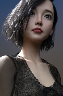 捏脸练习_DAZ3D下载站