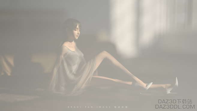 渲染练习-大光圈下的唯美画面_DAZ3D下载站