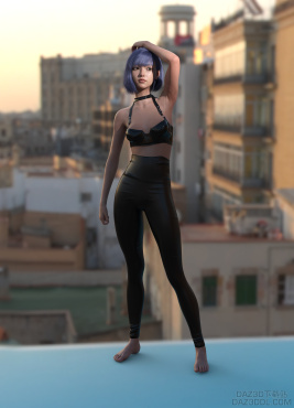 光影练习_DAZ3D下载站