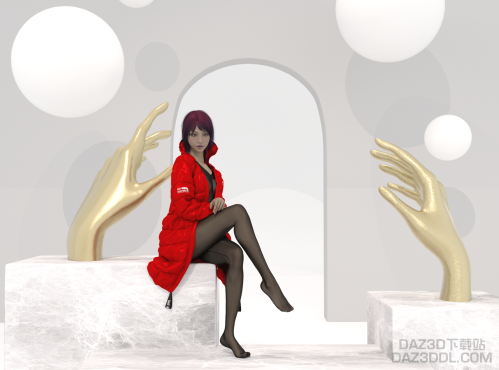 新机首次渲染_DAZ3D下载站