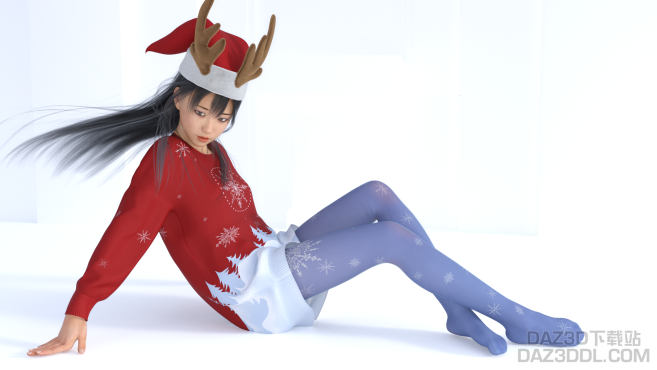 萌新初步练习图_DAZ3D下载站