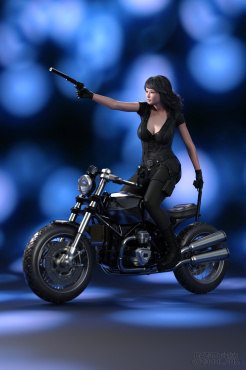 枪手和车模_DAZ3D下载站