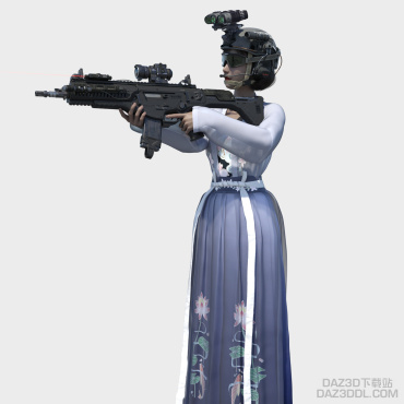 宋朝宫女_DAZ3D下载站