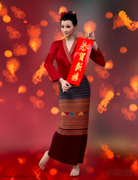 红红火火贺新年_DAZ3D下载站