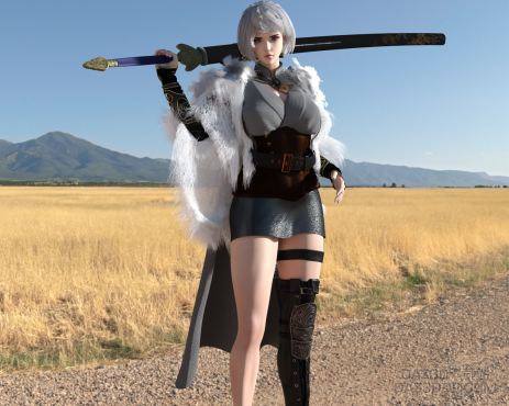 灵笼·白月魁_DAZ3D下载站