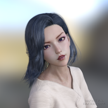 与小姐姐深情对视_DAZ3D下载站