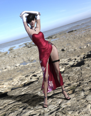 海边的特工小姐_DAZ3D下载站