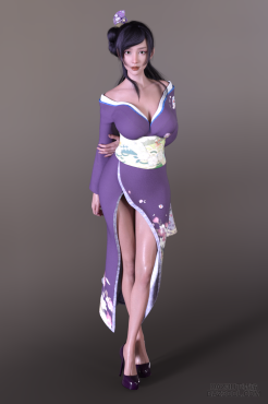 好久没发练习作了_DAZ3D下载站