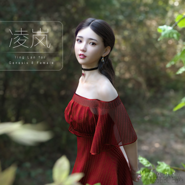 凌岚-2_DAZ3D下载站