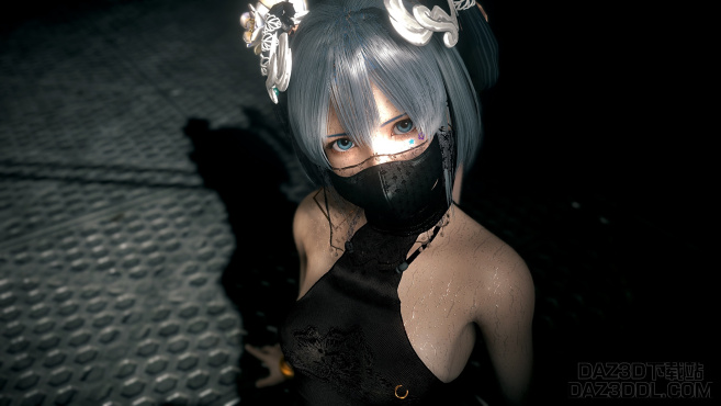 【转载】应该没人可以拒绝这样的湿身萝莉吧？_DAZ3D下载站