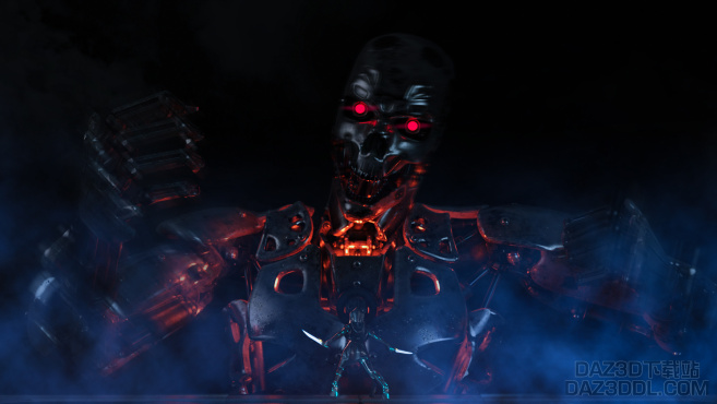 大战终结者boss_DAZ3D下载站