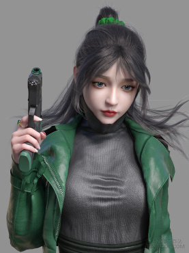 皮夹克_DAZ3D下载站
