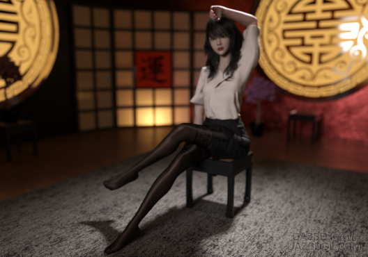 制作2张壁纸_DAZ3D下载站
