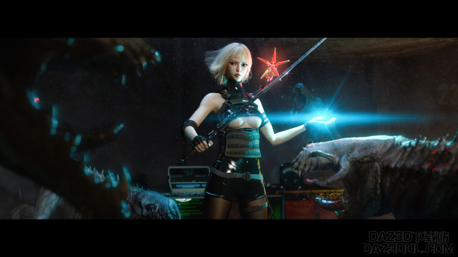怪物猎人_DAZ3D下载站