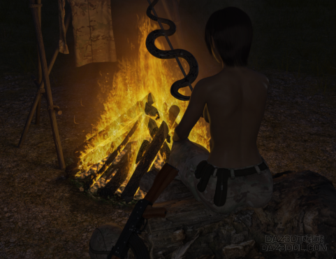 雇佣兵的野外求生_DAZ3D下载站