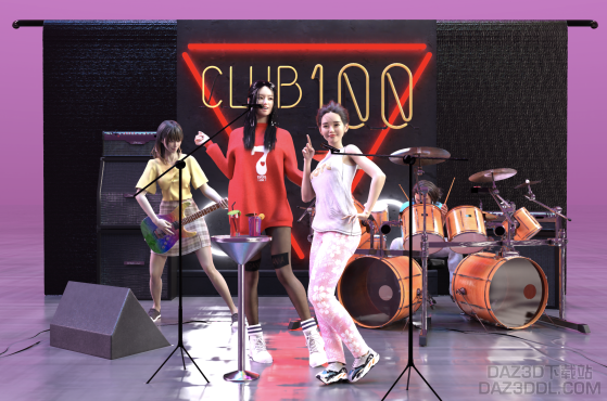 Happpppppy Band Life_DAZ3D下载站
