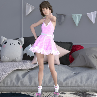 Max想要和你贴贴_DAZ3D下载站