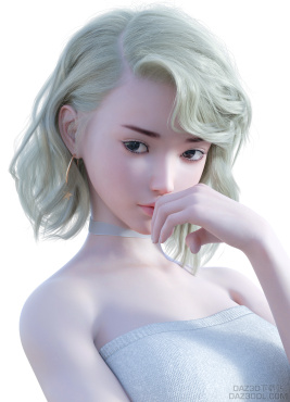 清纯可爱_DAZ3D下载站