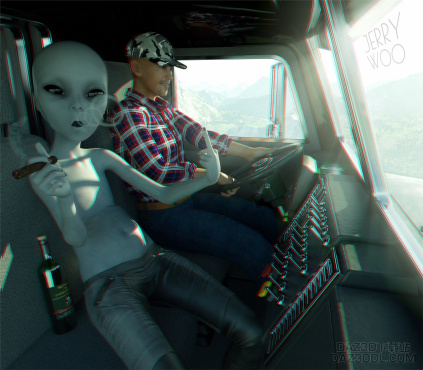 第三弹，《外星朋友》_DAZ3D下载站