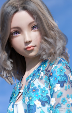 阳光沙滩_DAZ3D下载站