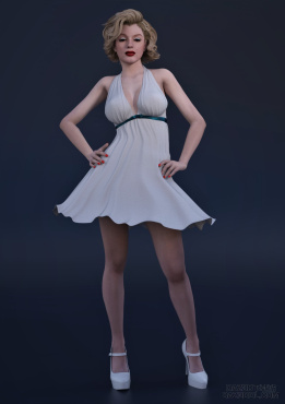 Marylin_DAZ3D下载站