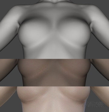 【请教】人物Gu Yu贴图渲染问题_DAZ3D下载站