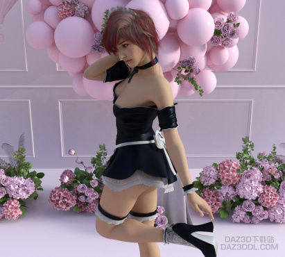红发女仆_DAZ3D下载站