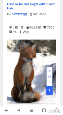 求助！“Oso Fox for Daz Dog 8 with dForce Hair”渲染问题_DAZ3D下载站