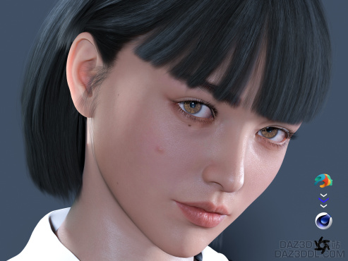 daz转c4d写实材质处理测试_DAZ3D下载站