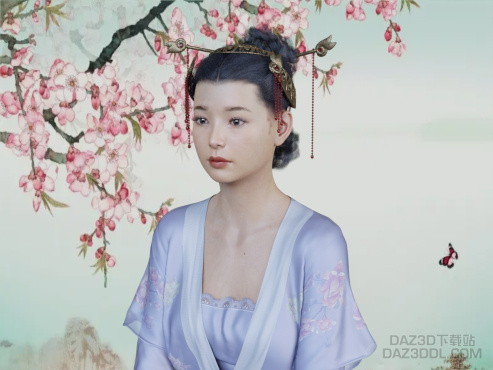 丫鬟_DAZ3D下载站