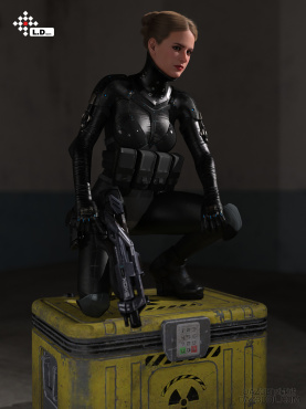 女特工_DAZ3D下载站