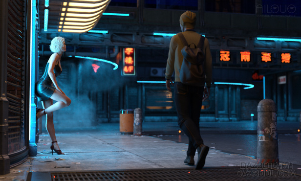 匆匆而过_DAZ3D下载站